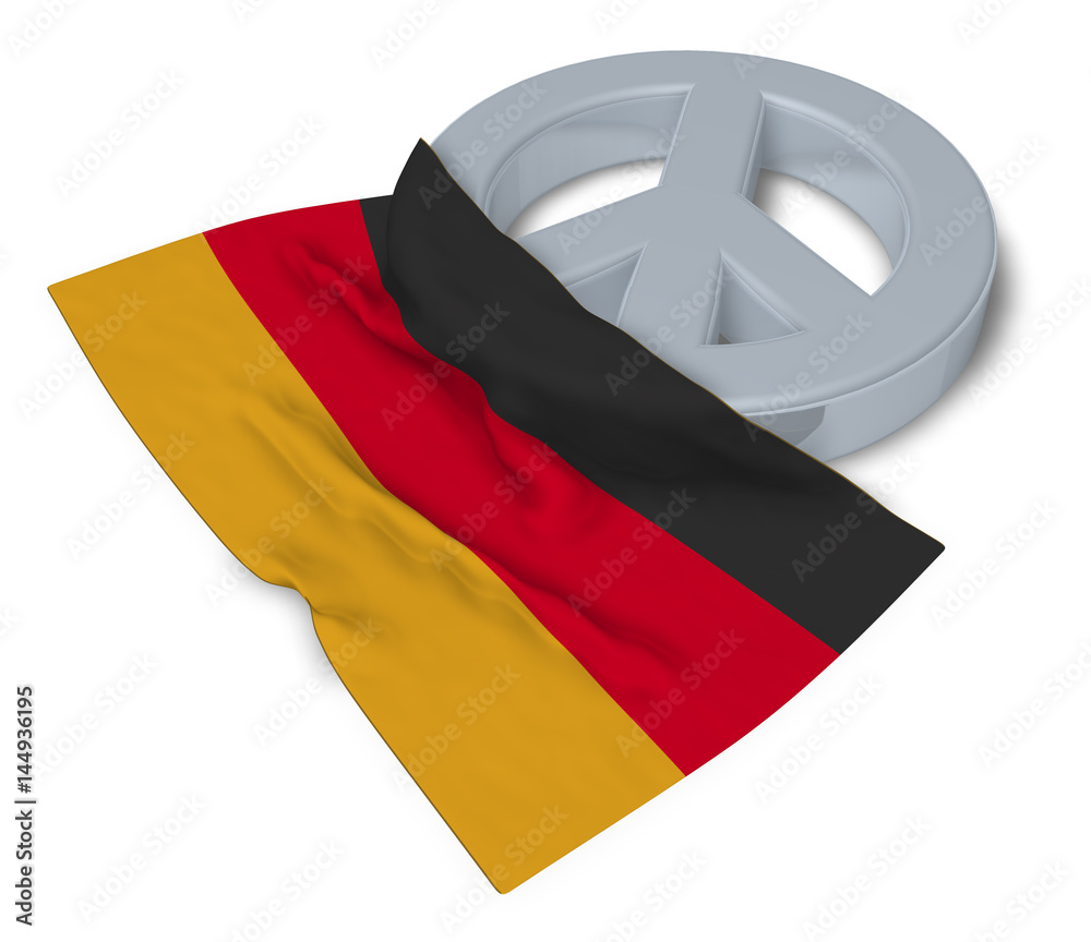 Peace Flagge bestellen in den Maßen 90 x 150 cm