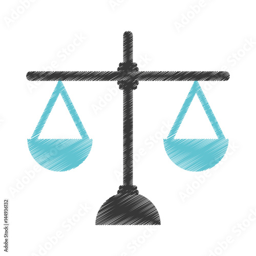 justice balance isolated icon vector illustration design