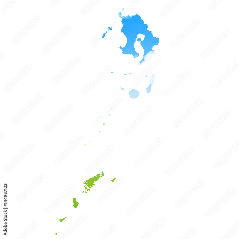 鹿児島 地図 風景 アイコン 鹿児島 地図 風景 アイコン