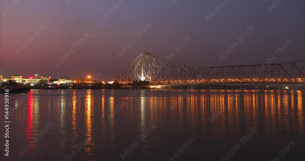 Time lapse in Calcutta, India.