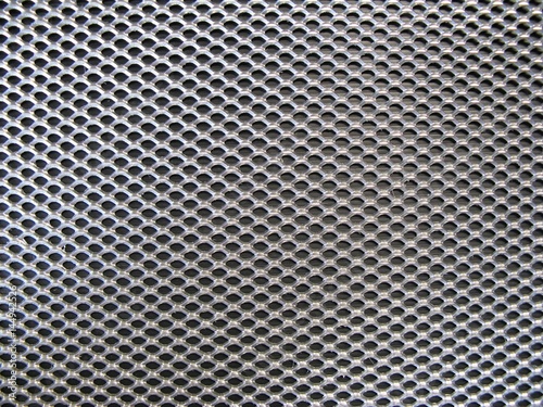 industrial metal grid texture