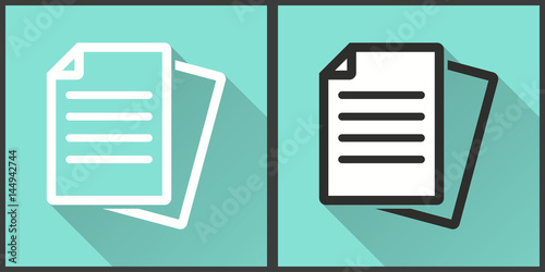 Document - vector icon.
