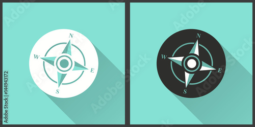 Compass - vector icon.