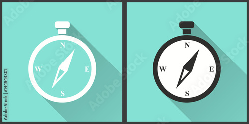Compass - vector icon.
