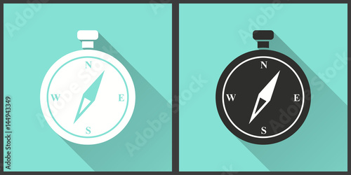 Compass - vector icon.