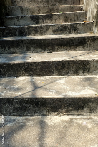 Old Concrete Stair Background.