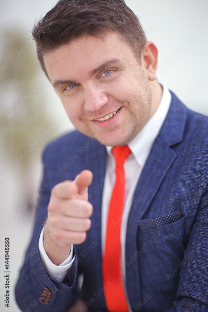 Coorporate employeer choosing you by pointing finger to the camera Coorporate employeer choosing you by pointing finger to the camera
