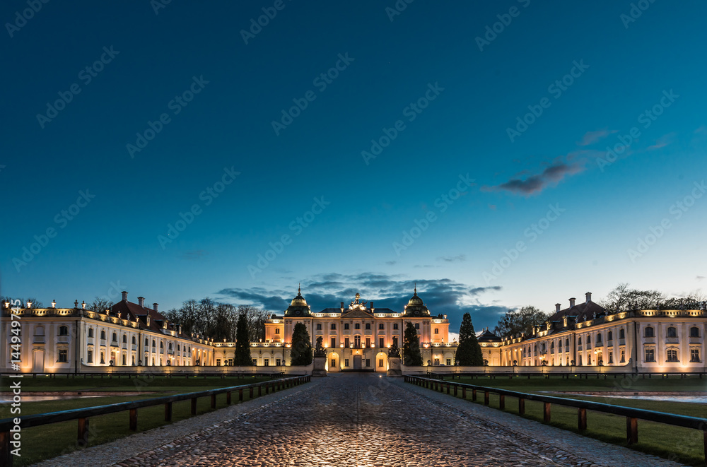 Evening time by Branicki Palace