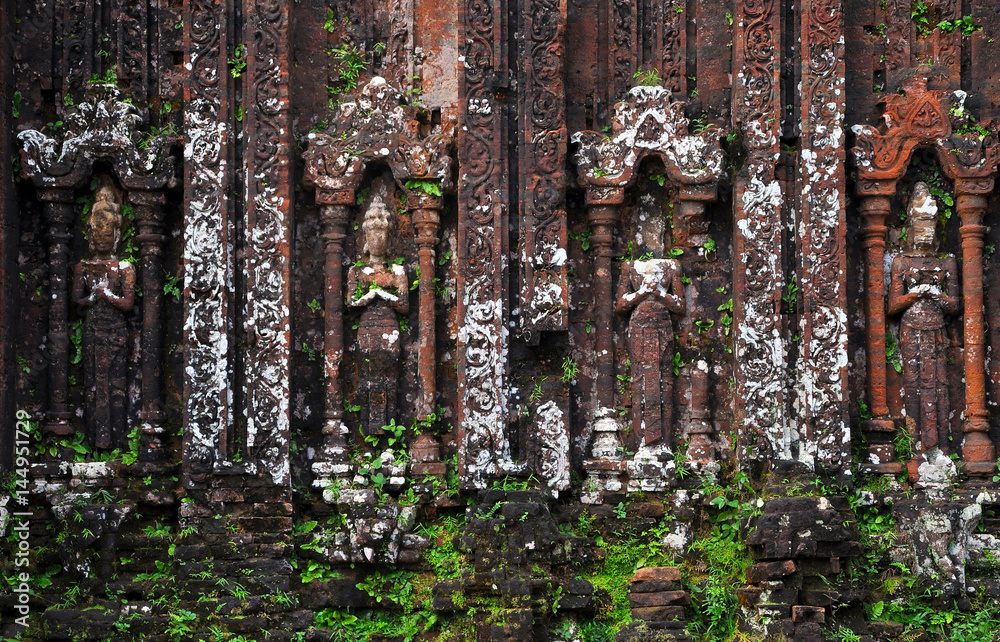 My Son Hindu temple ruins in Vietnam My Son Hindu temple ruins in Vietnam