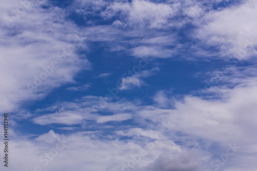 Fototapeta Naklejka Na Ścianę i Meble -  cloud with blue sky, nature background