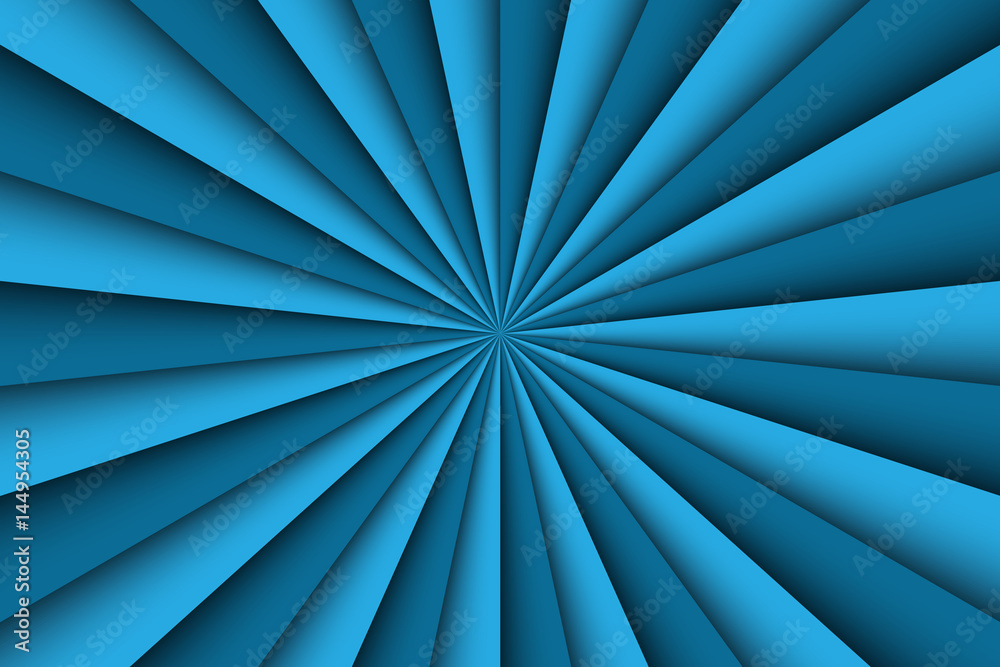 Obraz premium Blue abstract background, two shades of blue lines, vector illustration