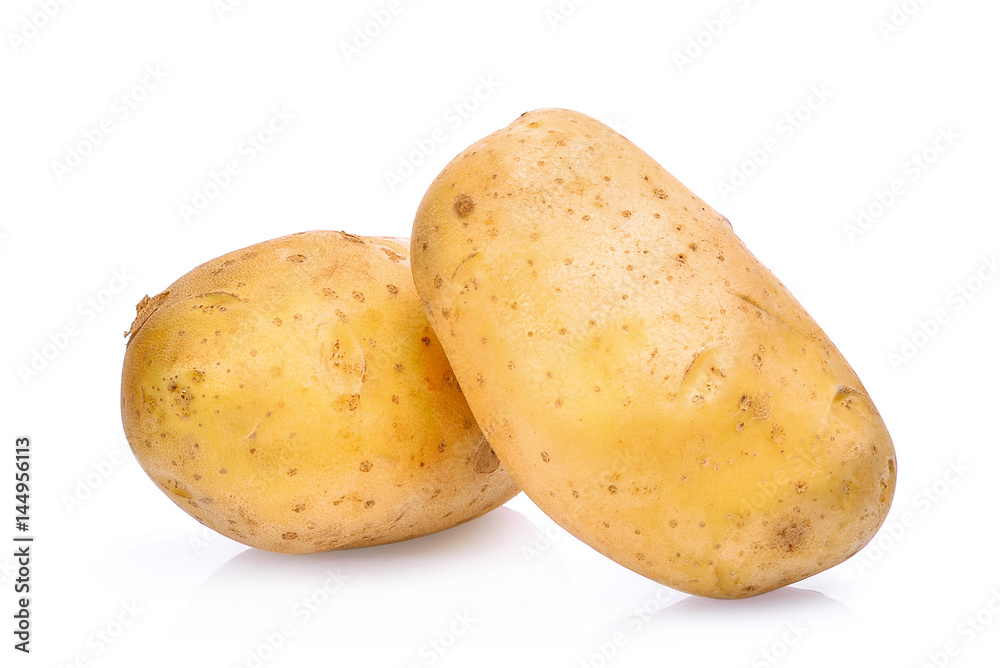 Potato isolated on white background. Potato isolated on white background.