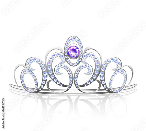 Colored Diadem Realistic