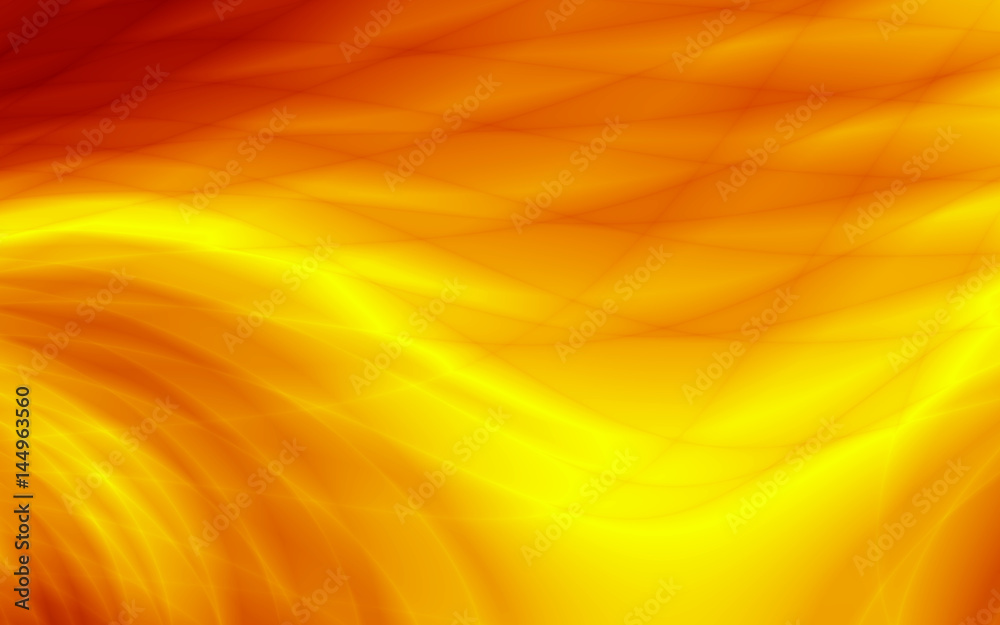 River golden flow template illustration background