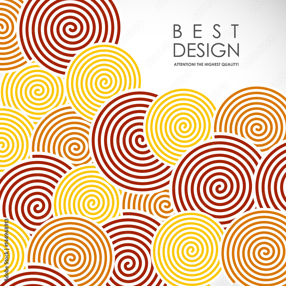 Spiral abstract background Spiral abstract background