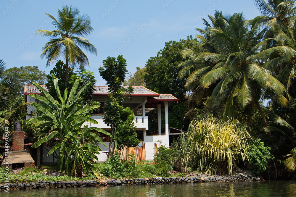 Haus am Madu River auf Sri Lanka