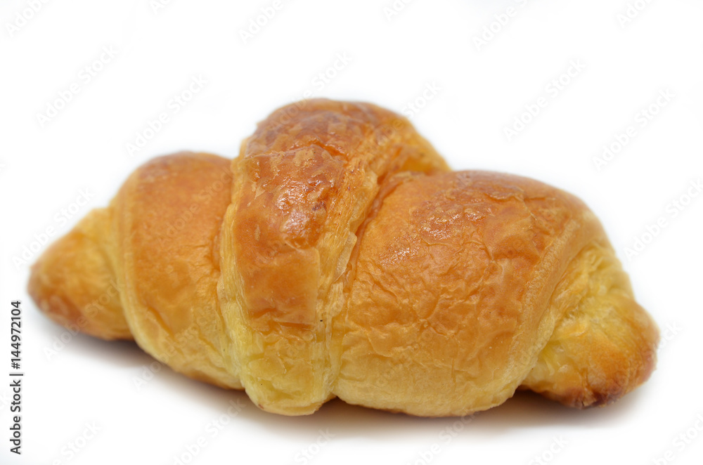 Fresh baked croissant