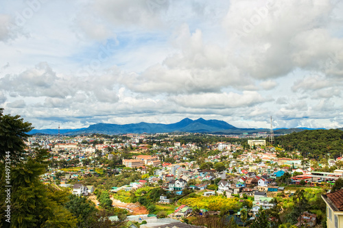 Beautiful cityview on Da Lat, Lam Dong in Vietnam © wedphoto