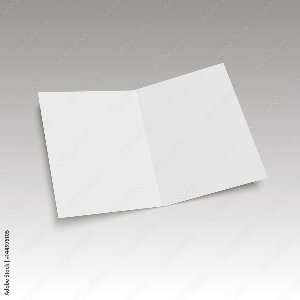 Mockup magazine with soft shadows . Template of Brochure, Booklet. Vector illustration Mockup magazine with soft shadows . Template of Brochure, Booklet. Vector illustration