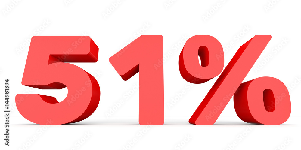 Fifty one percent off. Discount 51 %. Fifty one percent off. Discount 51 %.