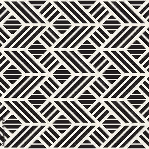 Vector seamless trendy pattern. Modern stylish repeating texture. Repeating geometric lattice