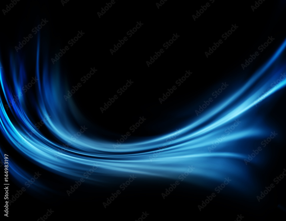 Obraz premium Abstract blue background