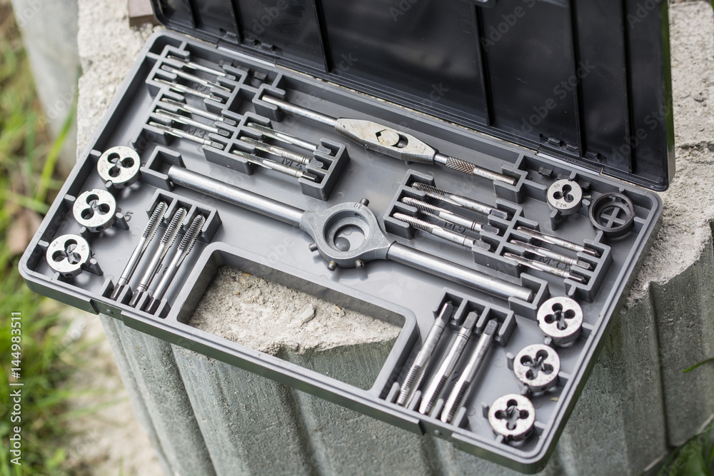 Fototapeta premium Set of taps.