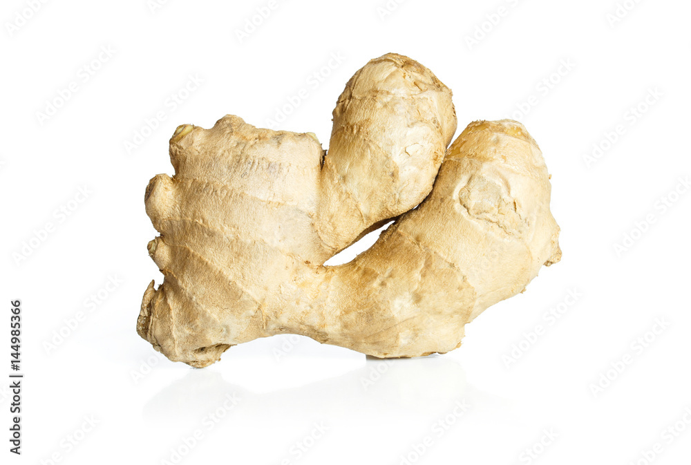 Ginger isolated on a white background Ginger isolated on a white background