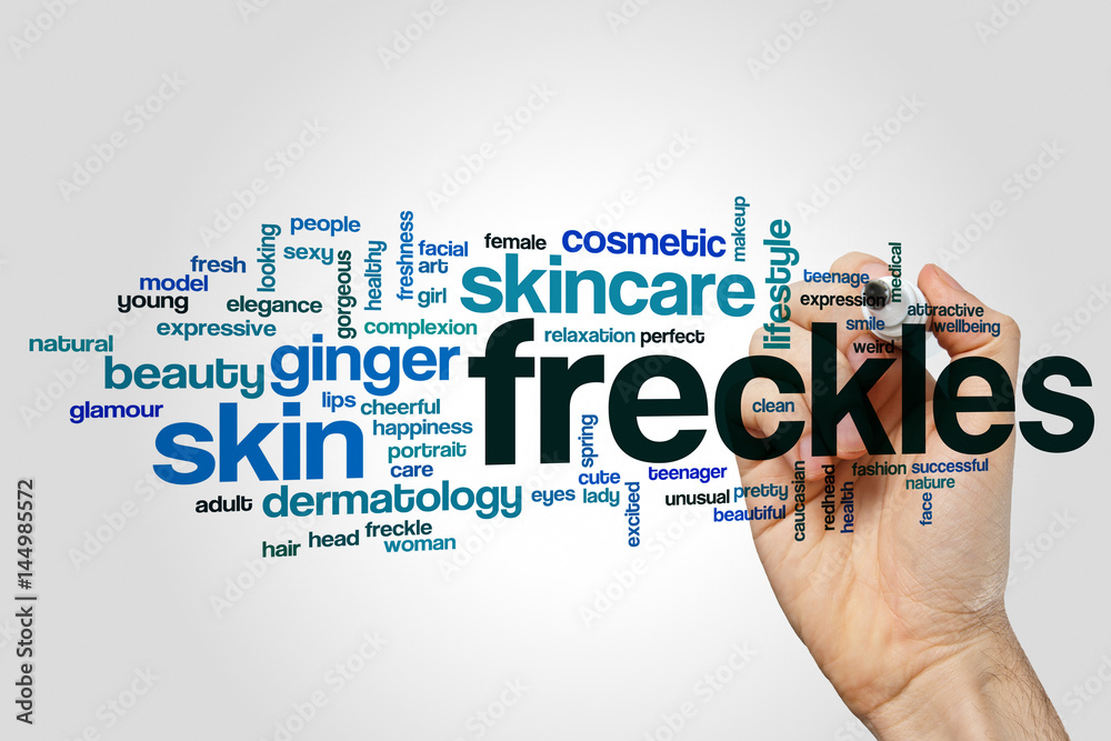 Freckles word cloud Freckles word cloud