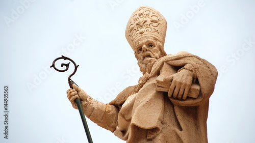 statue of Saint Martianus at Syracuse photo