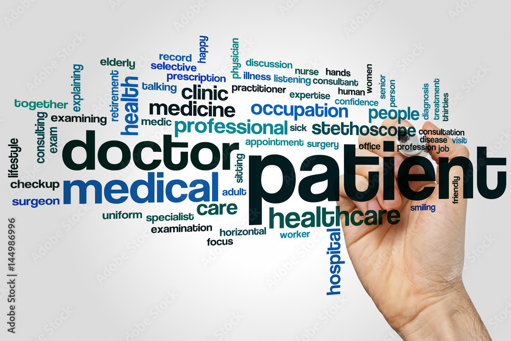 Patient word cloud Patient word cloud