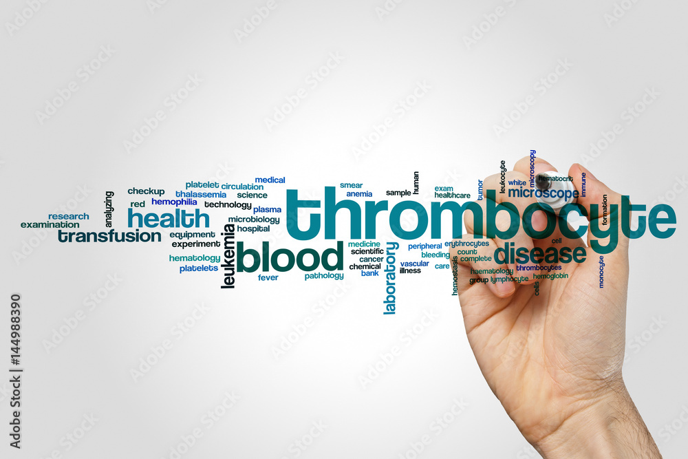 Thrombocyte word cloud Thrombocyte word cloud