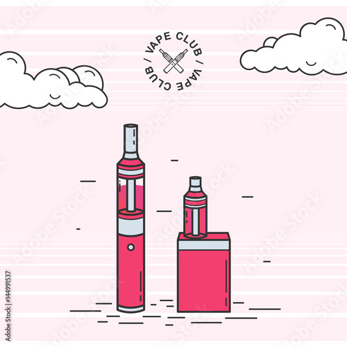 Vape smoking device set
