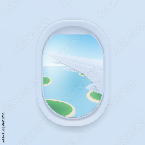 airplane window