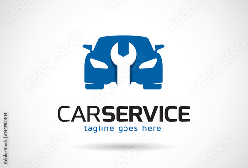 Car Service Logo Template Design Vector, Emblem, Design Concept, Creative Symbol, Icon