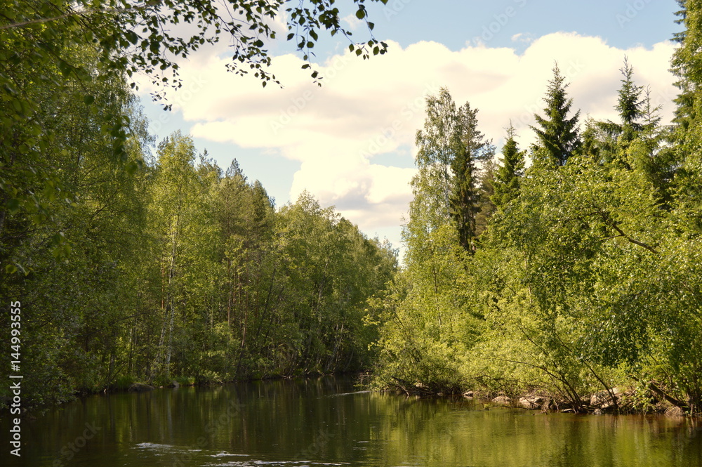 finland Summer lake