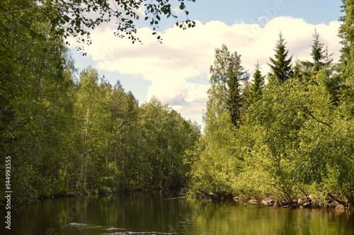 finland Summer lake