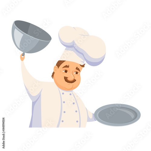Chef in restaurant