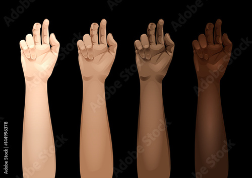 Women arms templates