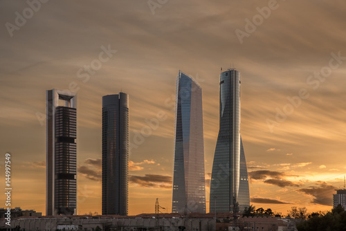 Fotografía Cuatro Torres de Madrid