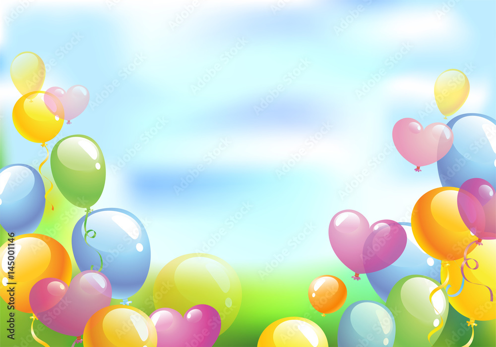 Bright festive background
