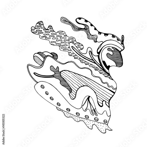Toy stylized horse