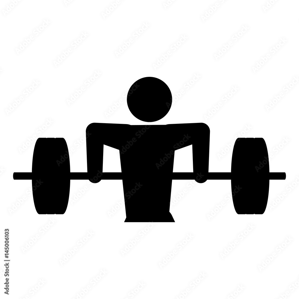 Gym and fitness lifestyle icon vector illustration graphic design Gym and fitness lifestyle icon vector illustration graphic design