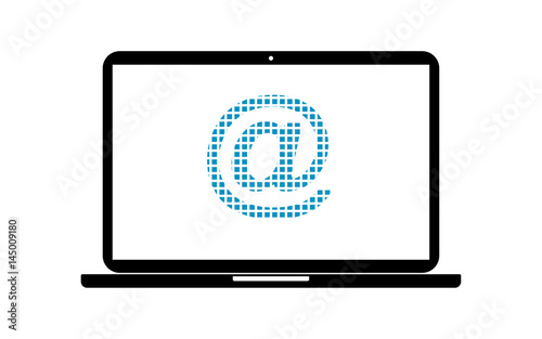 Pixel Icon Laptop - at Mail-Adresse