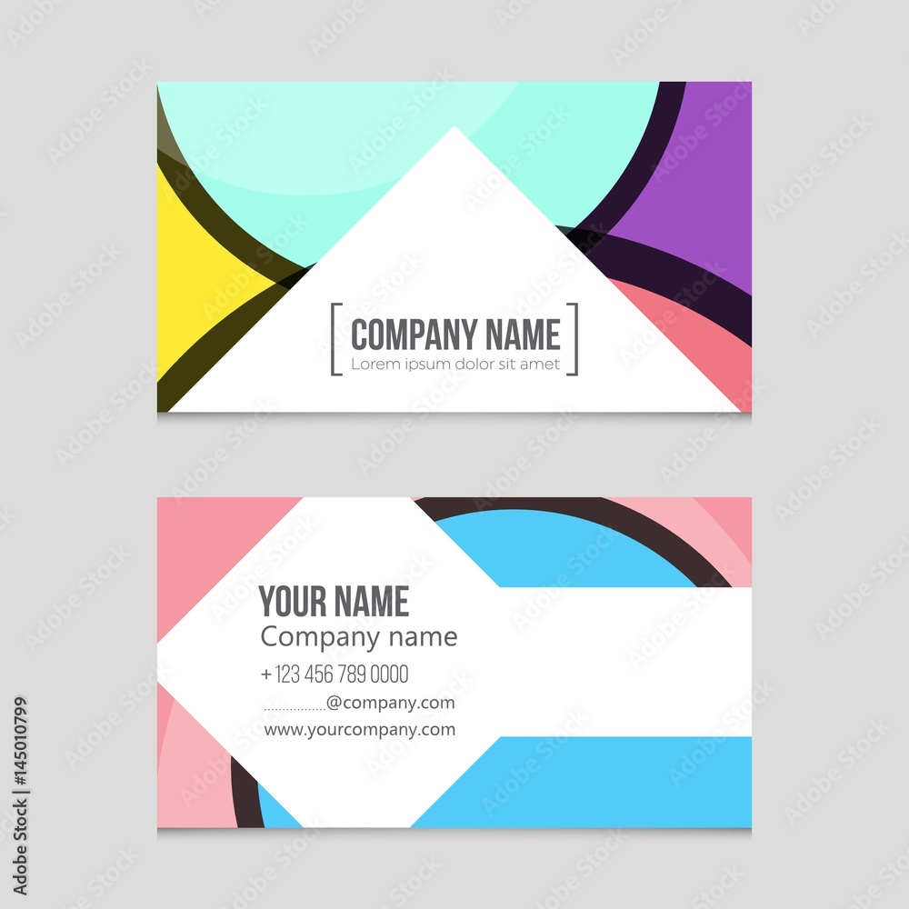 Fototapeta premium Abstract vector layout background set. For art template design, list, front page, mockup brochure theme style, banner, idea, cover, booklet, print, flyer, book, blank, card, ad, sign, sheet,, a4