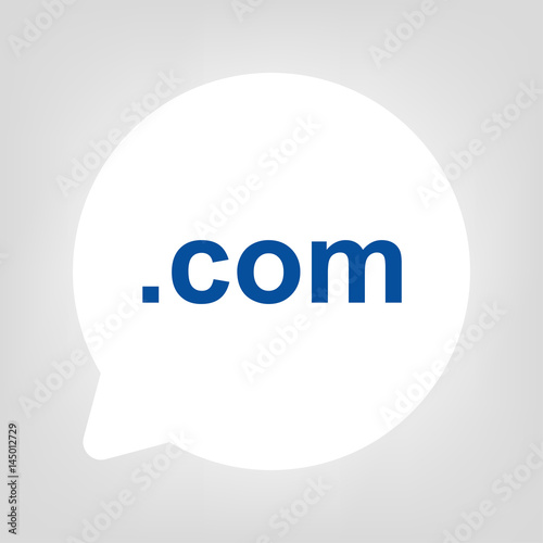 Kreis Sprechblase - com Domain Web