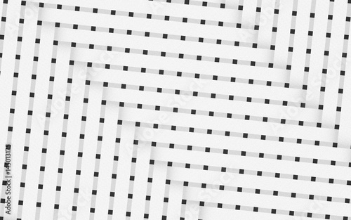 Abstract white metal pattern background and black dots