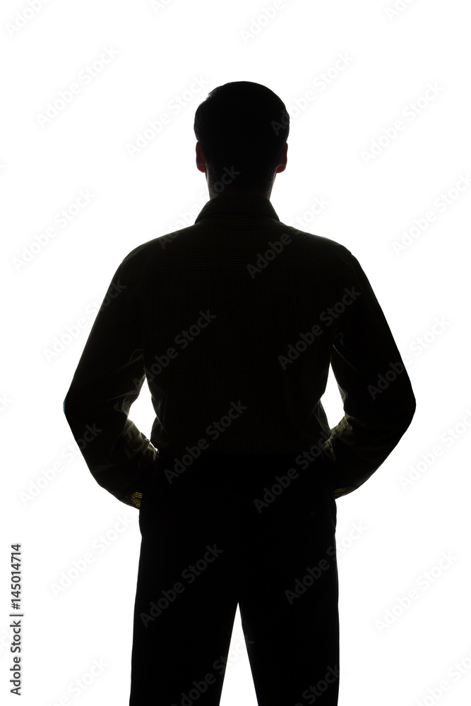 Portrait of a young man, front view Portrait of a young man, front view