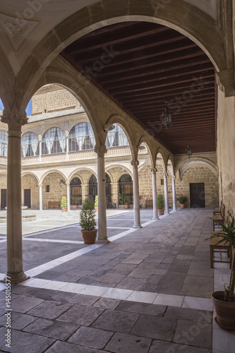 Hospital of Santiago  considered  the Andalusian Escorial  Escorial style building  Ubeda  Spain