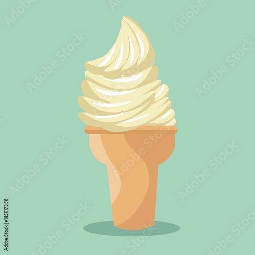 ice cream isolated icon vector illustration design